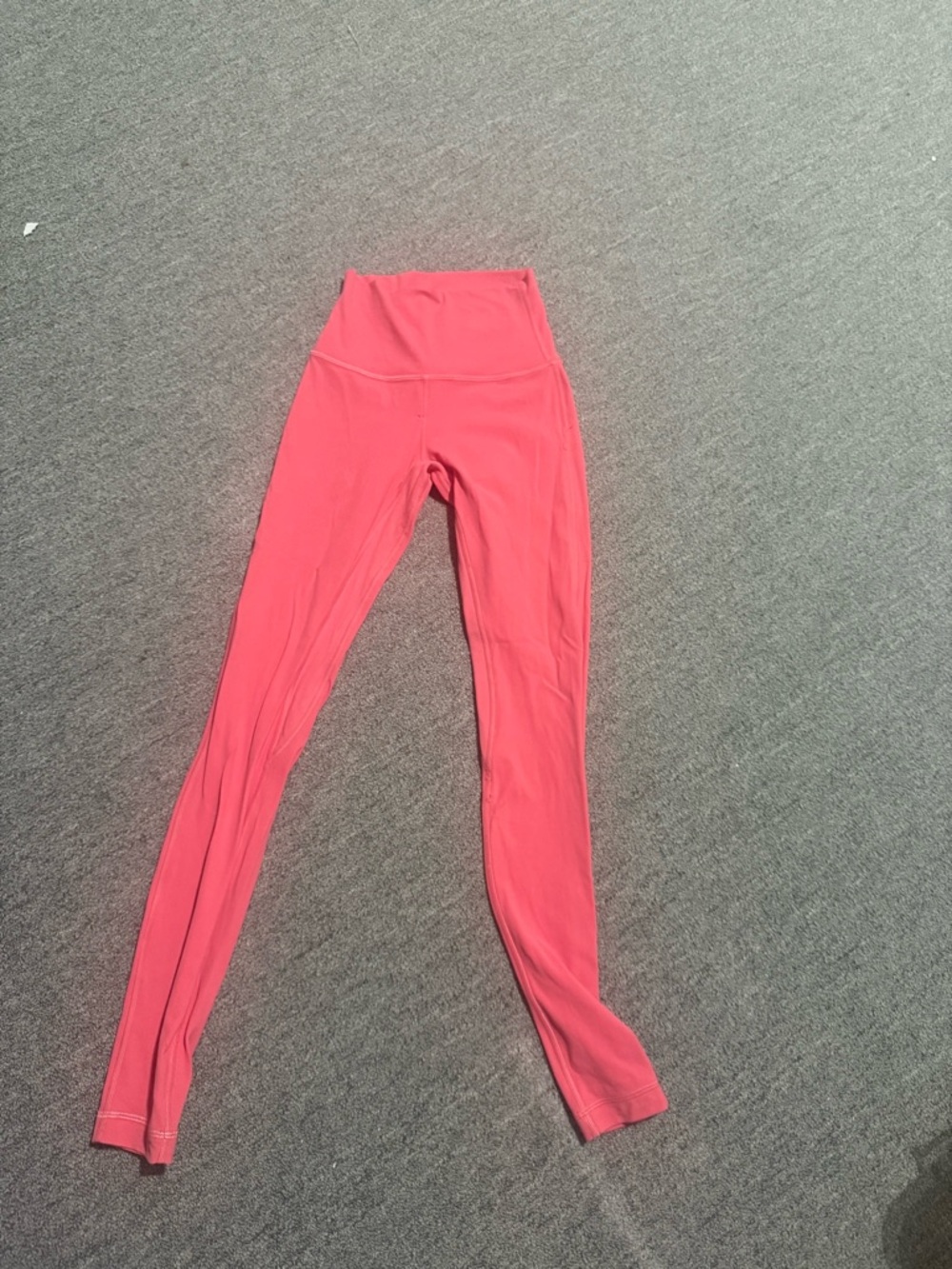 High-Rise Coral Pink Active Leggings
